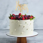 Topper dekoracja na tort złota rocznica ślubu
