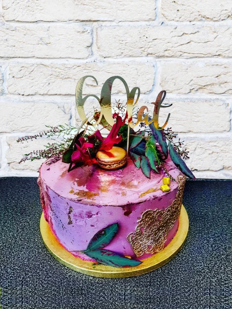 Topper na tort 60 urodziny zdjęcie 1